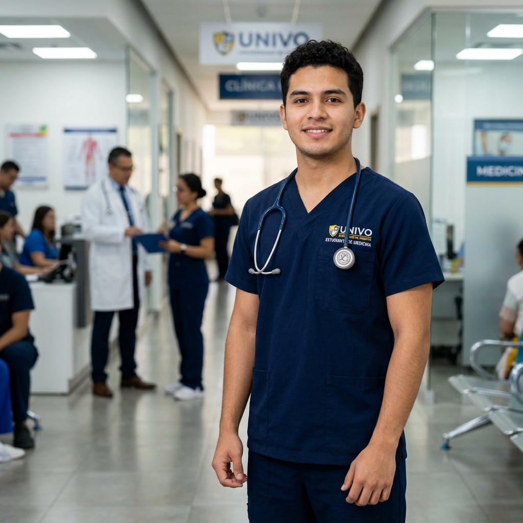 Uniforme de Doctorado en Medicina UNIVO: guía para nuevo ingreso
